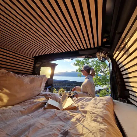 2022 Premium Heated Campervan For & Lofoten Campsite *